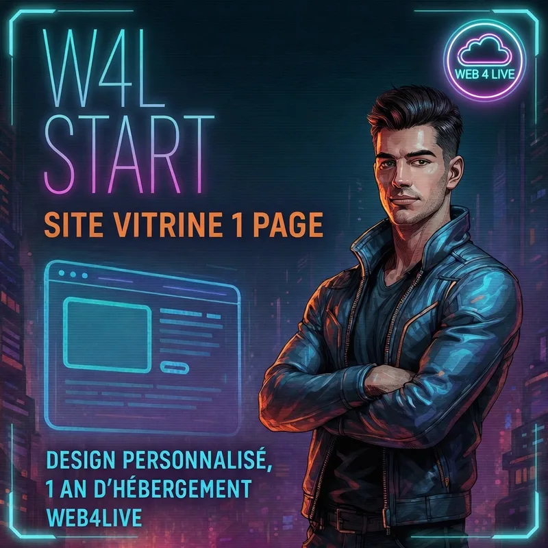 Création de site WEB 4 LIVE