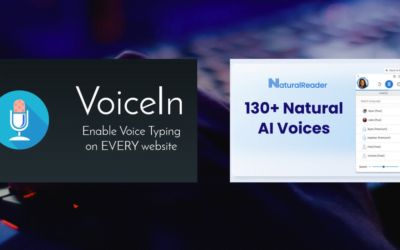 Talk to your browser: The winning duo VoiceIn and NaturalReader