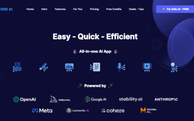 Revolutionize Your Use of AI with 1min.ai